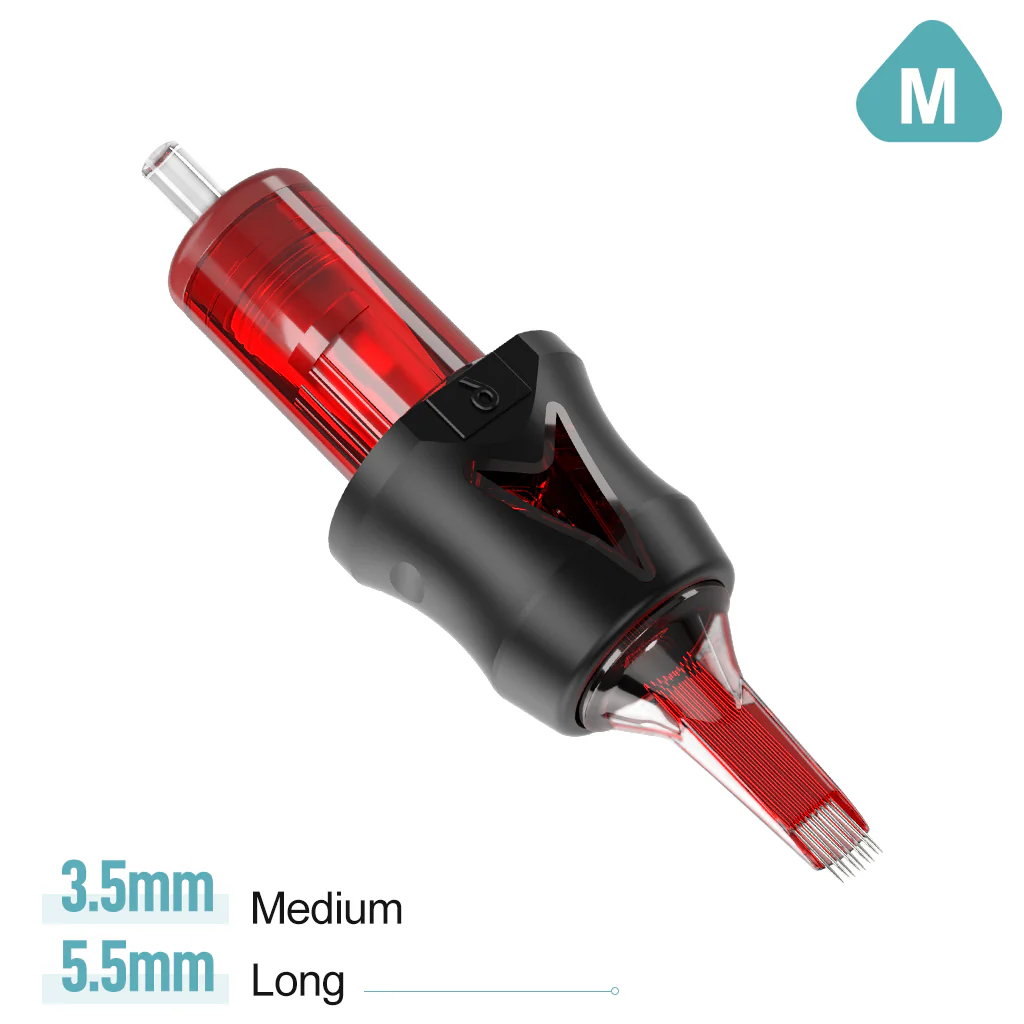OG Red Arrow Magnum (M) Tattoo Needle Cartridges 20pcs